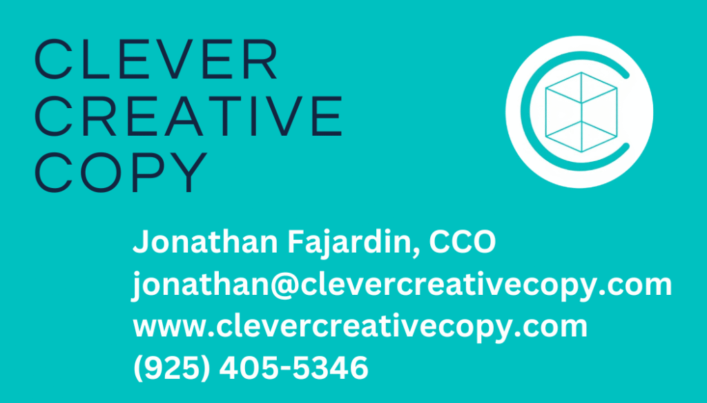 Jonathan Clever Creative Copy